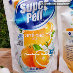 SUPERPELL anti-bac citrus pouch 500ml